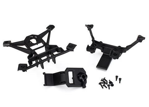TRA7715     Body mounts, front & rear with Hardware