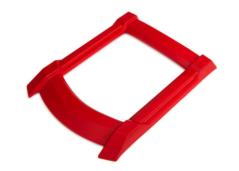 TRA7817R Skid plate, roof (body) (red)/ 3x15mm CS (4) (requires #7713X to mount)